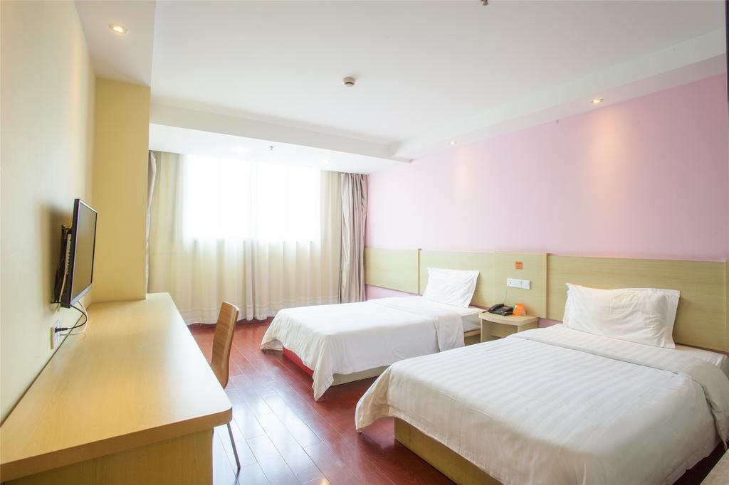 7Days Inn Premium Guangzhou Tianhe West Tiyu Road Subway Station Ruang foto