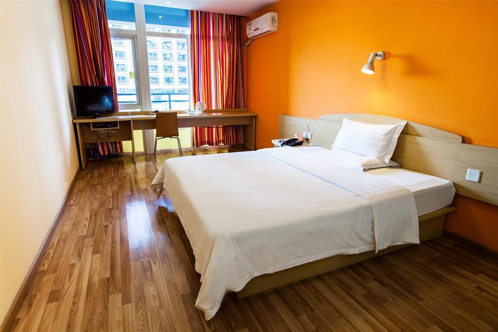 7Days Inn Premium Guangzhou Tianhe West Tiyu Road Subway Station Ruang foto